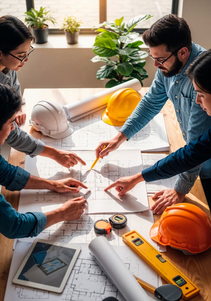 Architects partnering with All Matters Construction