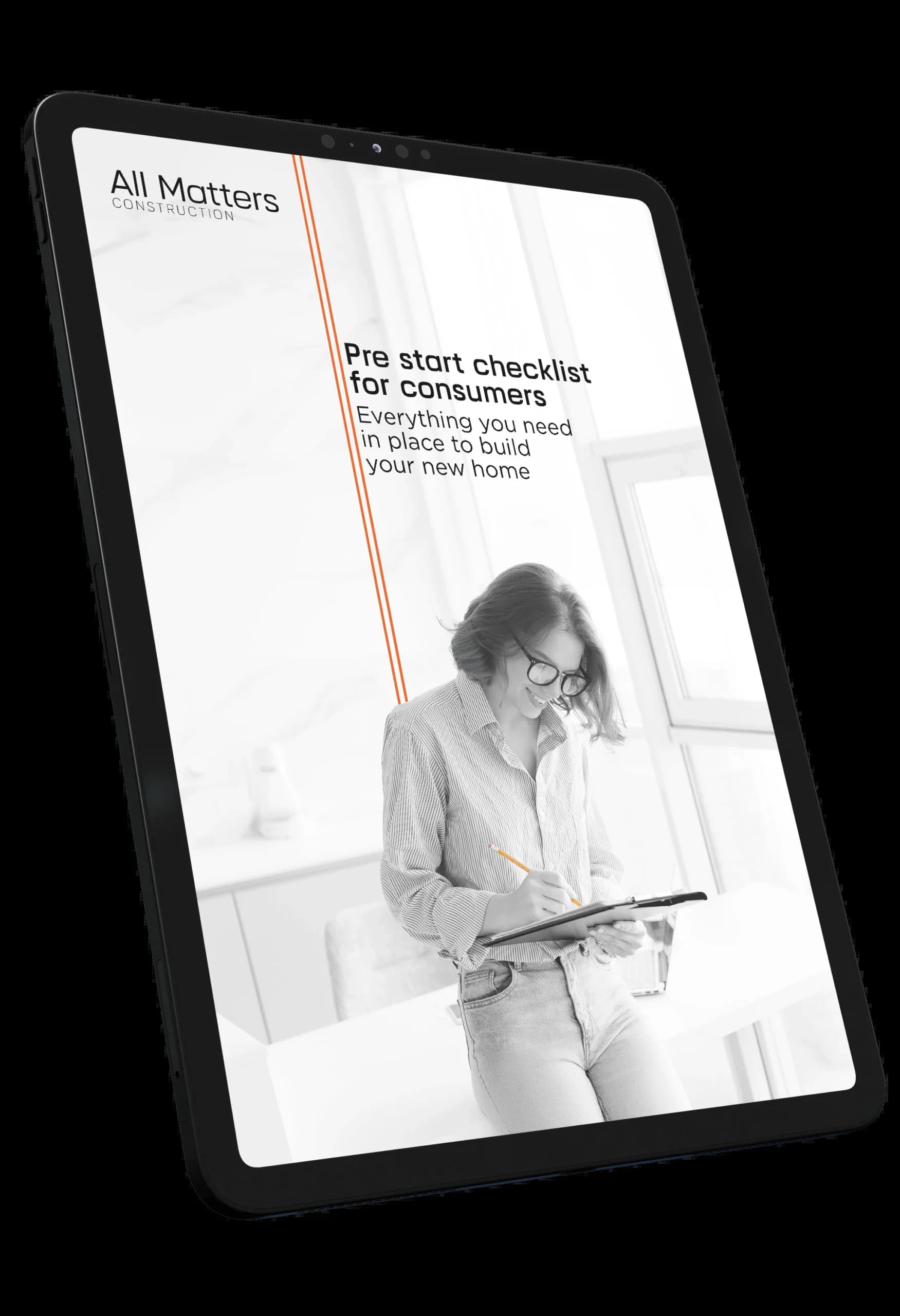 Pre Start Checklist for Consumers E-book